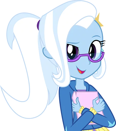 📚 Стикер «Great & Powerful Trixie!» для Telegram
