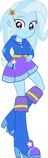 🤔 Стикер «Great & Powerful Trixie!» для Telegram