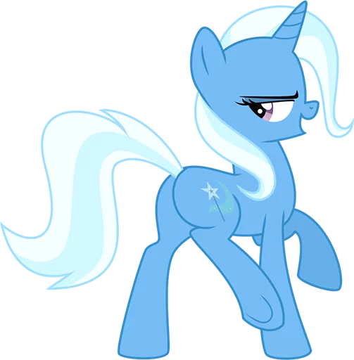 😏 Стикер «Great & Powerful Trixie!» для Telegram