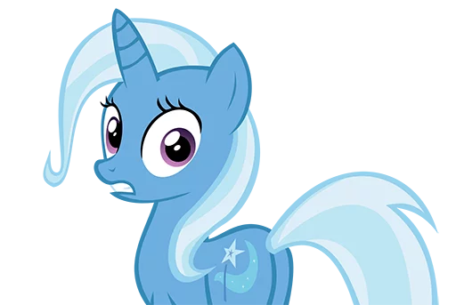 😦 Стикер «Great & Powerful Trixie!» для Telegram