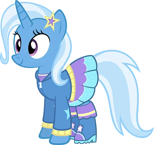 😊 Стикер «Great & Powerful Trixie!» для Telegram