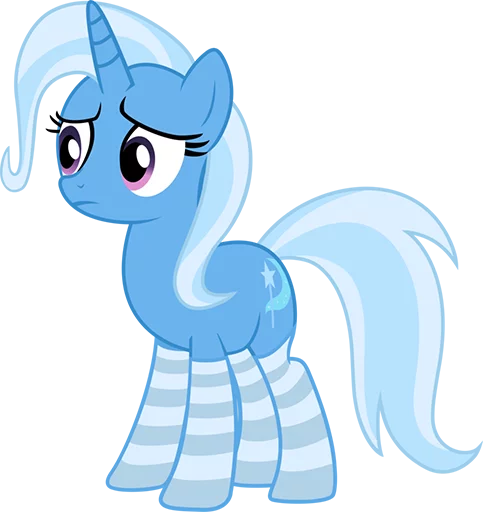 ☹ Стикер «Great & Powerful Trixie!» для Telegram