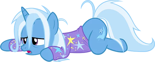 😩 Стикер «Great & Powerful Trixie!» для Telegram