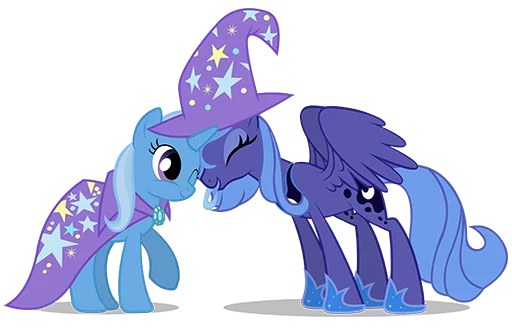 ☺️ Стикер «Great & Powerful Trixie!» для Telegram