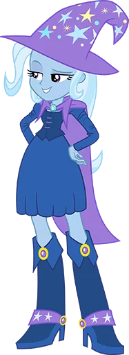 😁 Стикер «Great & Powerful Trixie!» для Telegram