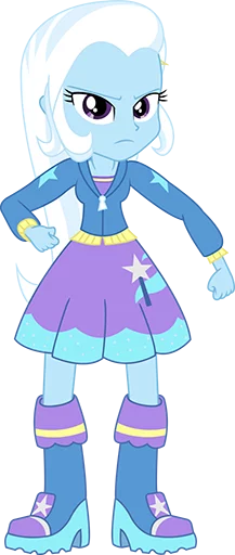 👊 Стикер «Great & Powerful Trixie!» для Telegram