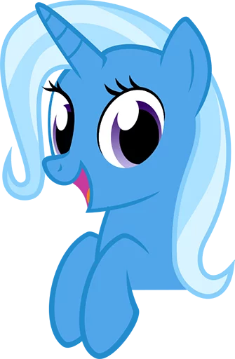😀 Стикер «Great & Powerful Trixie!» для Telegram