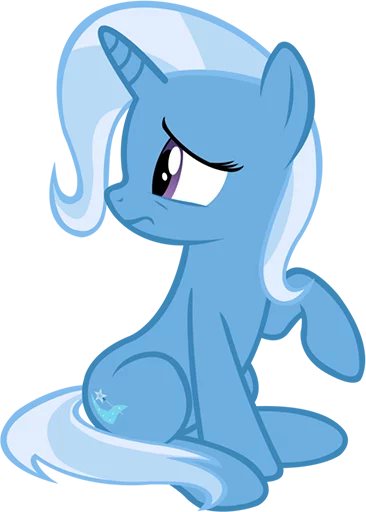 😞 Стикер «Great & Powerful Trixie!» для Telegram