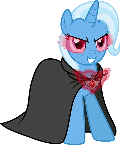 😈 Стикер «Great & Powerful Trixie!» для Telegram