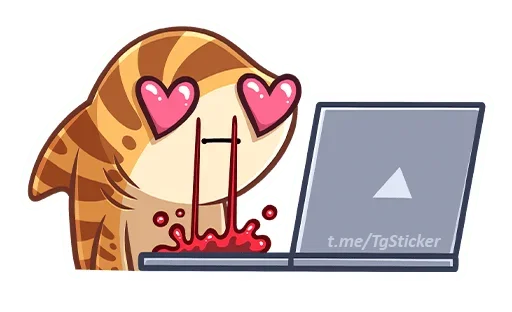😍 Стикер «Трикс» для Telegram