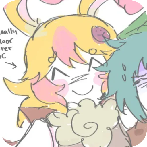 🎀 Стикер «†TRIXY† -->» для Telegram