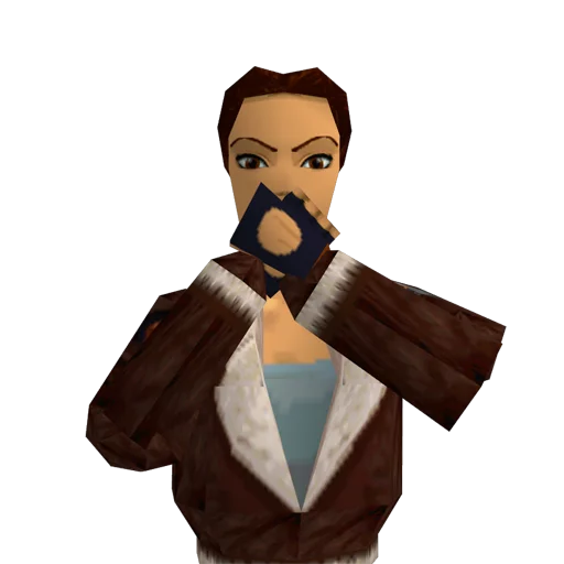 🙊 Стикер «Tomb Raider Memes» для Telegram