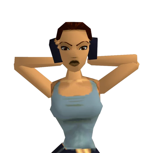 🙉 Стикер «Tomb Raider Memes» для Telegram