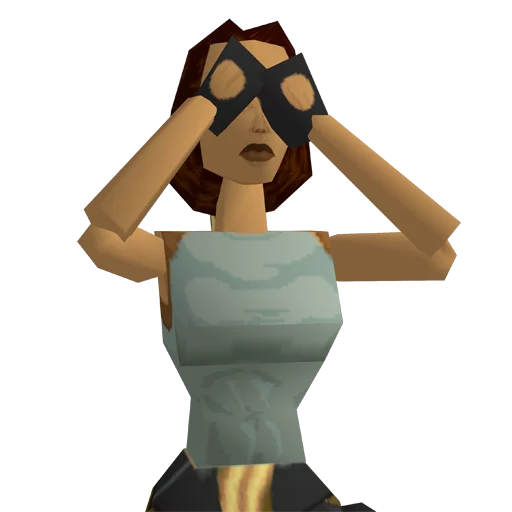 🙈 Стикер «Tomb Raider Memes» для Telegram