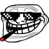 🤩 Эмодзи «Troll Face» для Telegram