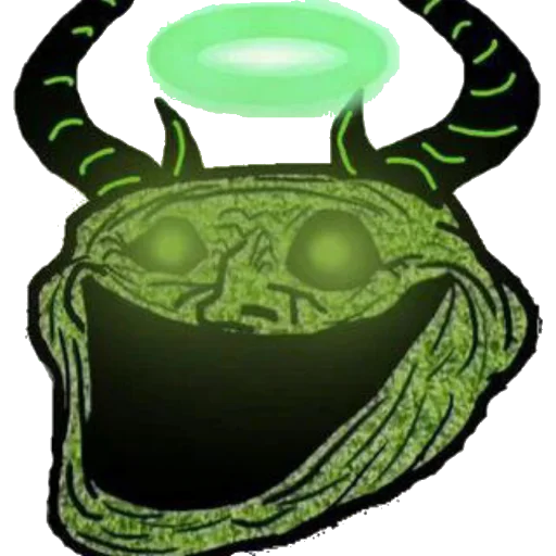 🍽 Стикер «Scary Troll Face» для Telegram