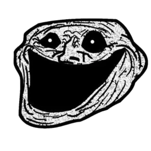 🤘 Стикер «Scary Troll Face» для Telegram