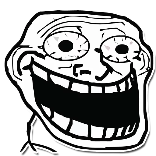 😂 Стикер «Troll Pack» для Telegram