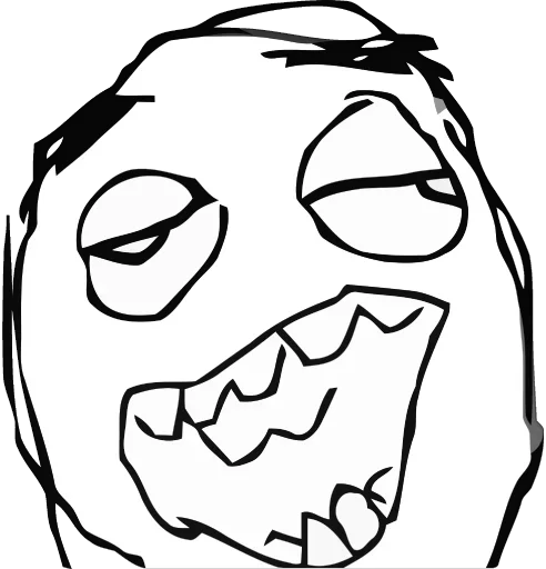 😌 Стикер «Trollfaces» для Telegram