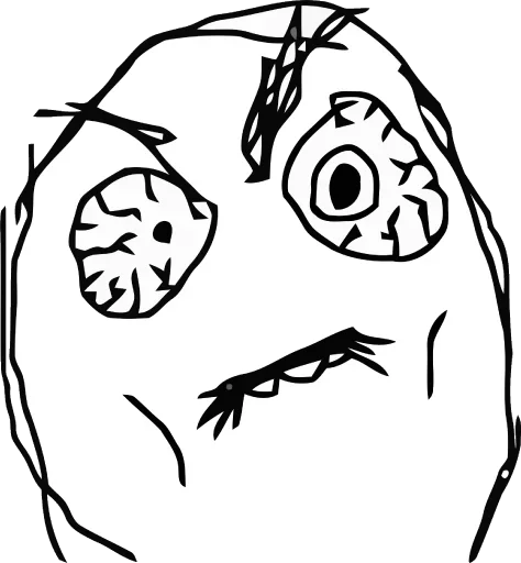 😤 Стикер «Trollfaces» для Telegram