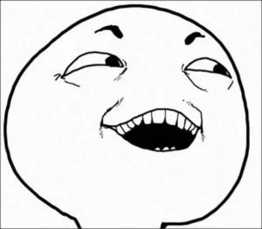 🤩 Стикер «Trollfaces» для Telegram