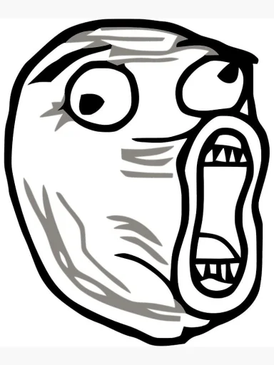 🤩 Стикер «Trollfaces» для Telegram