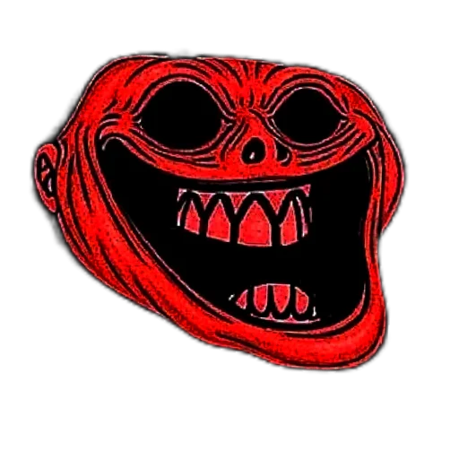 👍 Стикер «trollface creepy» для Telegram
