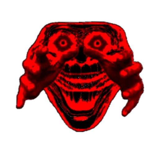 👄 Стикер «trollface creepy» для Telegram