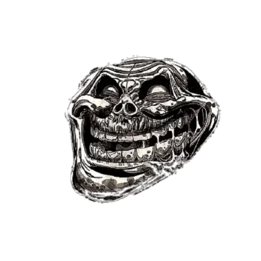 🤘 Стикер «trollface creepy» для Telegram