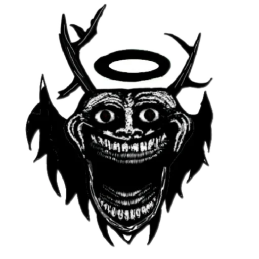 📯 Стикер «TROLL FACE HORROR» для Telegram