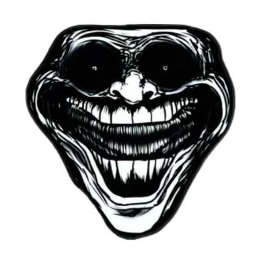 🤘 Стикер «TROLL FACE HORROR» для Telegram