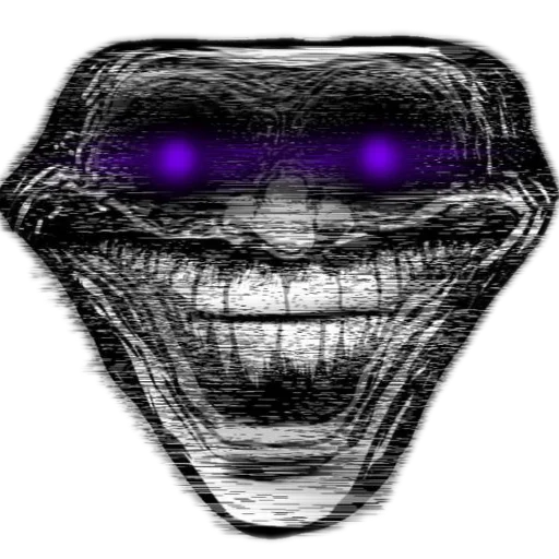 🤘 Стикер «TROLL FACE HORROR» для Telegram