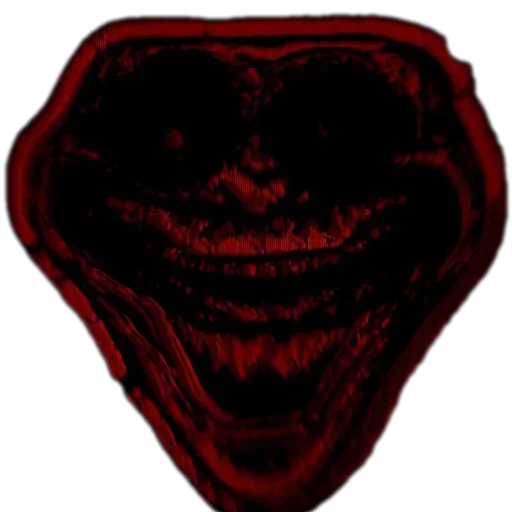 ❤ Стикер «TROLL FACE HORROR» для Telegram