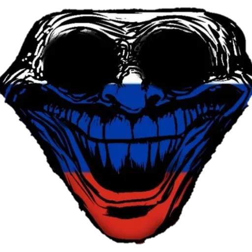 Стикерпак TROLL FACE HORROR для Telegram