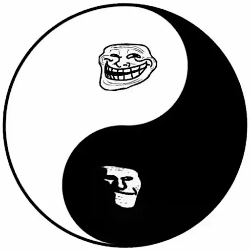 🤡 Стикер «Troll Face» для Telegram
