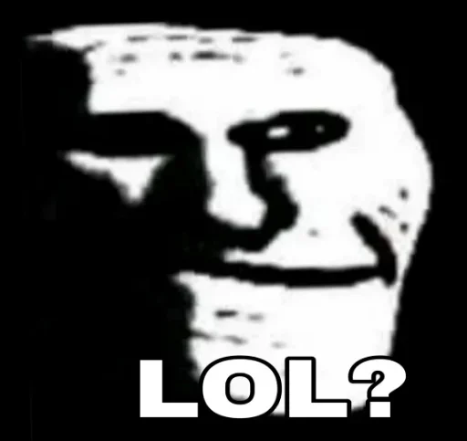 🤡 Стикер «Troll Face» для Telegram