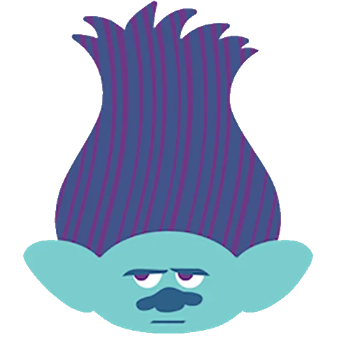 Стикерпак Trolls для Telegram
