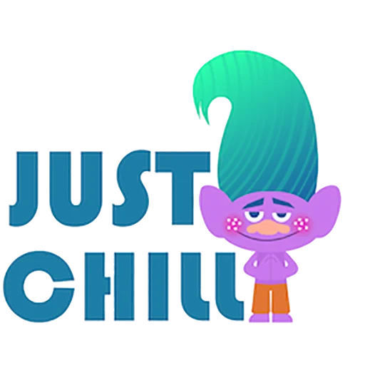 👦 Стикер «Trolls» для Telegram