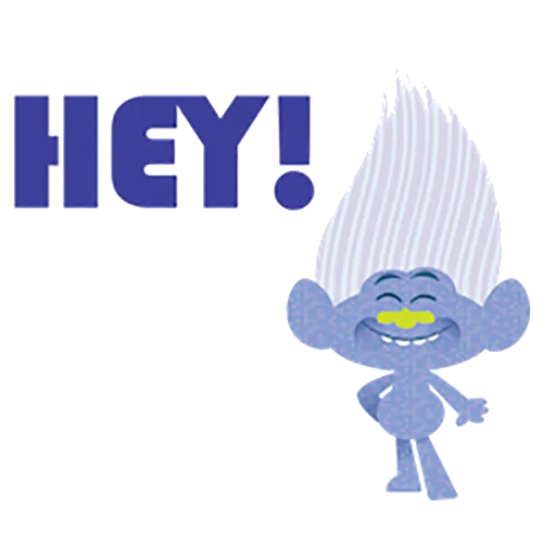 😄 Стикер «Trolls» для Telegram