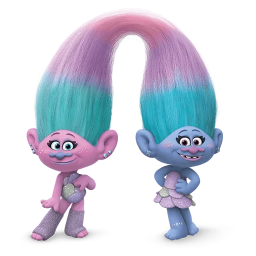 👭 Стикер «Trolls» для Telegram