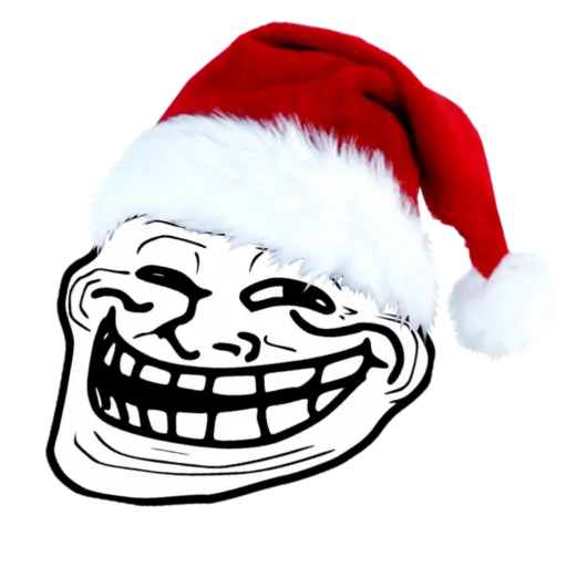 🎅 Стикер «Troll-World» для Telegram