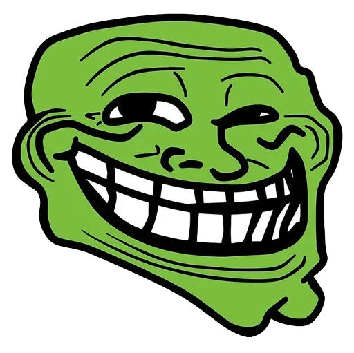 🙂 Стикер «Troll-World» для Telegram