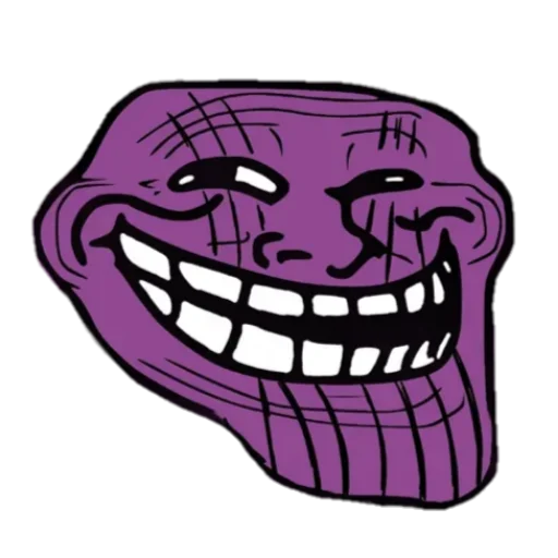😁 Стикер «Troll-World» для Telegram