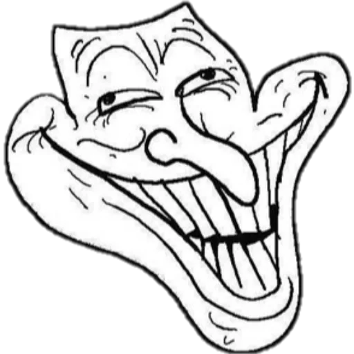 🤪 Стикер «Troll-World» для Telegram
