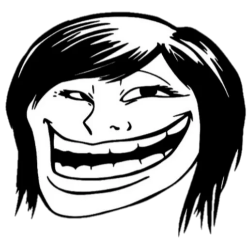 👩 Стикер «Troll-World» для Telegram