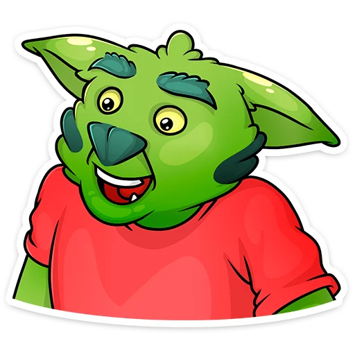 😀 Стикер «Троллян» для Telegram