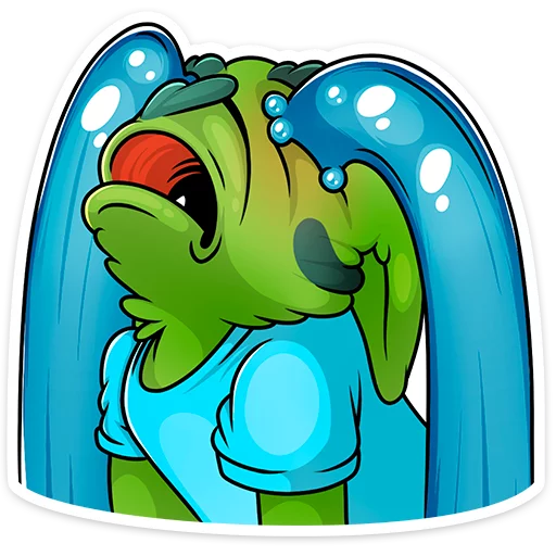 😭 Стикер «Троллян» для Telegram