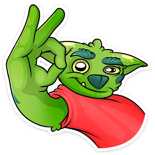 👌 Стикер «Троллян» для Telegram