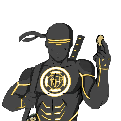 🔵 Стикер «TronHero Ecosystem» для Telegram