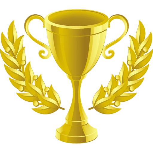 🏆 Стикер «Trophy Congrats» для Telegram
